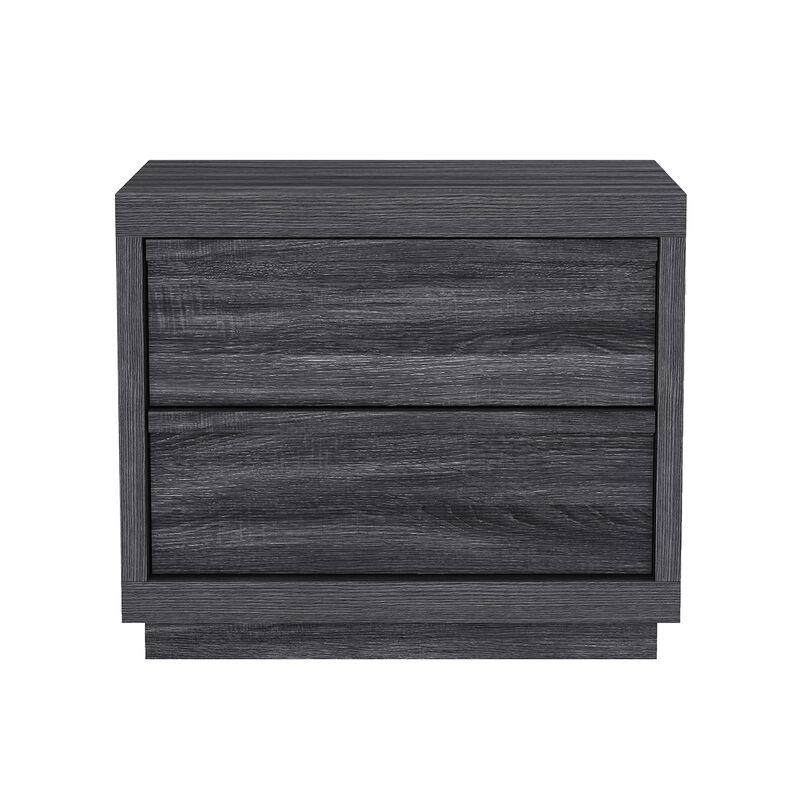 Navis 26" Nightstand in Gray (2-Drawer) image number 0