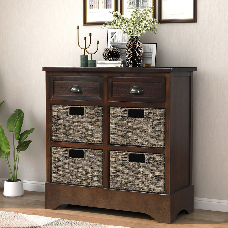 Merax Cabinet with Two Drawers
