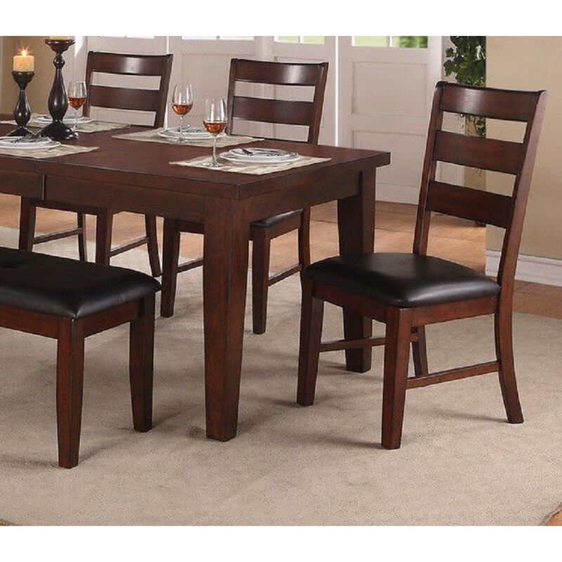 Streamdale Antique Walnut Dining Chairs, Set of 2 image number 3