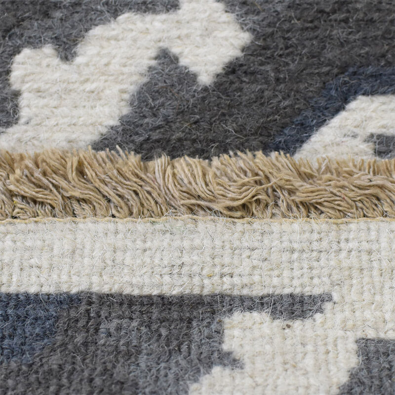 Rugsotic Carpets Hand Knotted Sumak Wool Size Area Rug Contemporary Size SW0004 image number 9