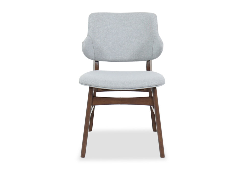 Upholstered Side Chair in Mint