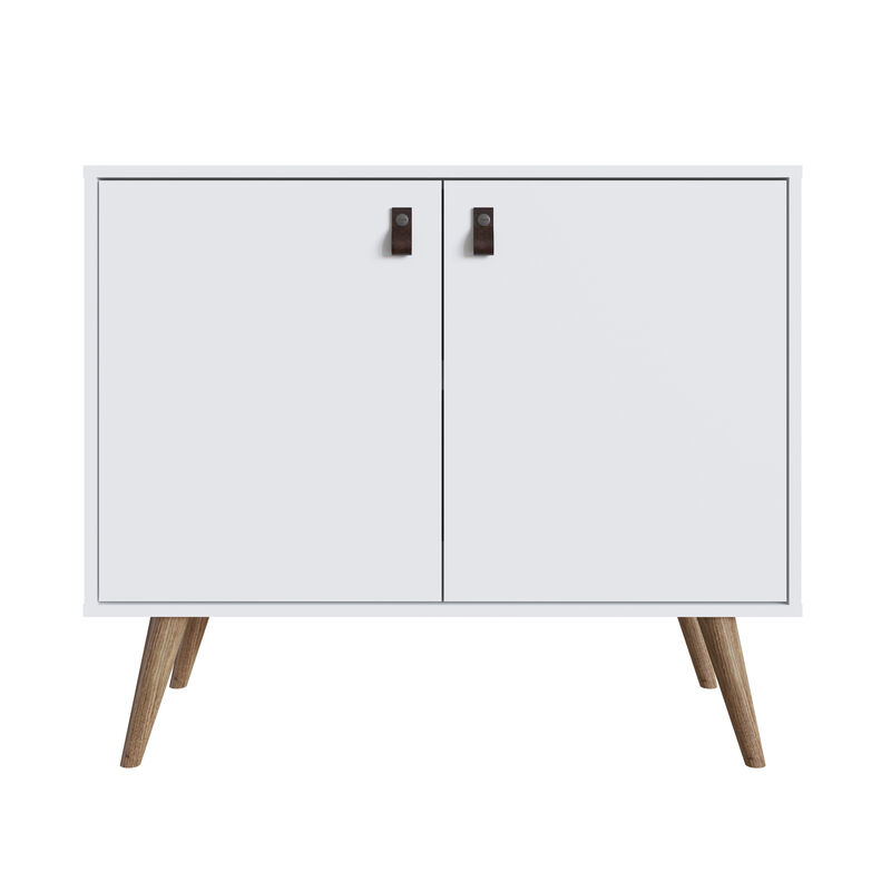 Amber White Accent Cabinet image number 0