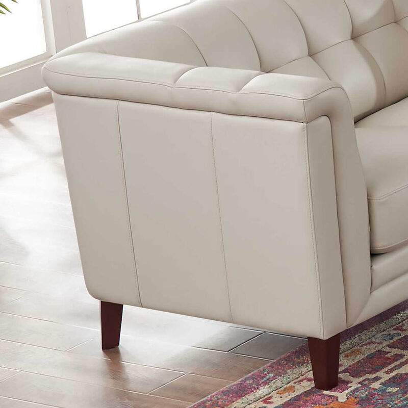 Arvo Top Grain Leather Loveseat