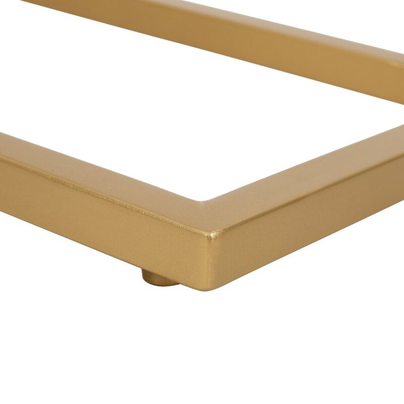 Jofran Aurora Solid Marble Modern Luxury Glam Accent C-Table (Set of 2)