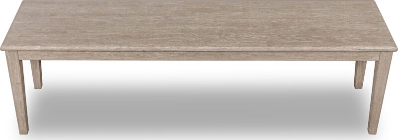 Camden Oak Wood Bench in Chai