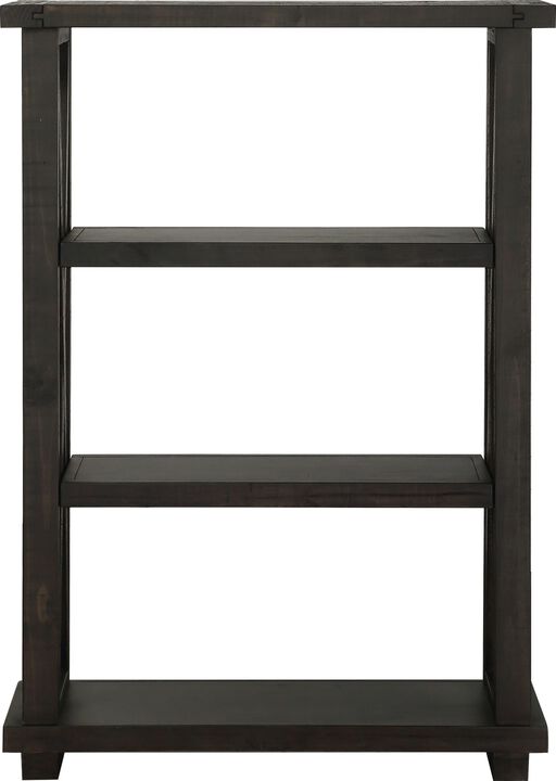 Yosemite Solid Wood 54x39 inch Bookshelf in Cafe