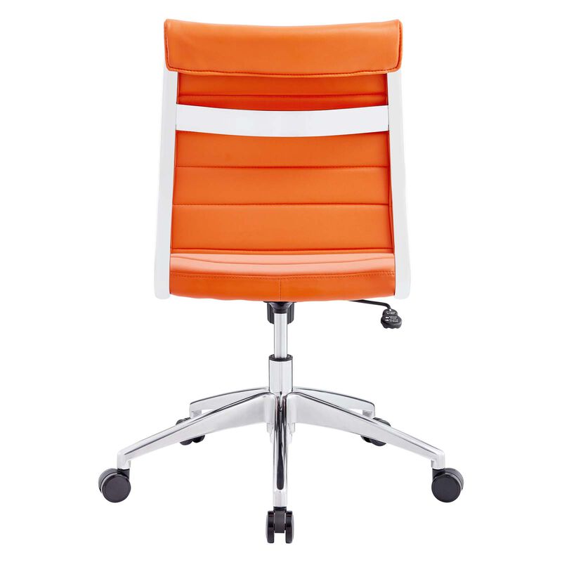 Modway Furniture - Jive Armless Mid Back Office Chair Gray image number 5