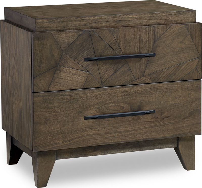 Broderick Two Drawer Nightstand