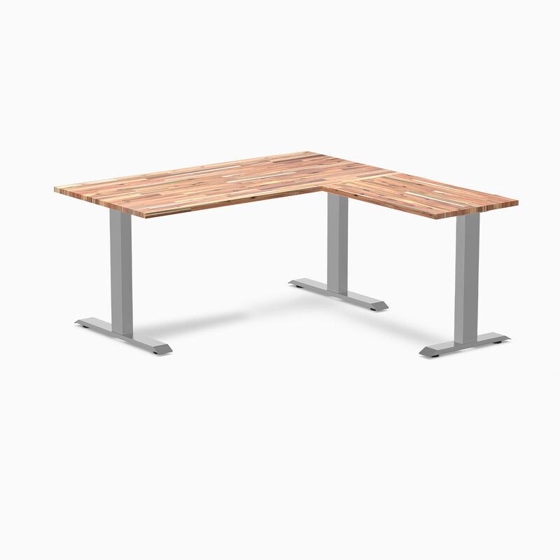 Desky Zero Softwood L-Shape Office Desk image number 6