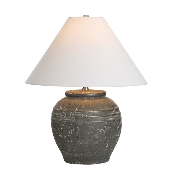 Renwil Lino Table Lamp In Green Color