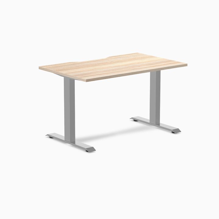 Desky Zero Scalloped Laminate Office Desk