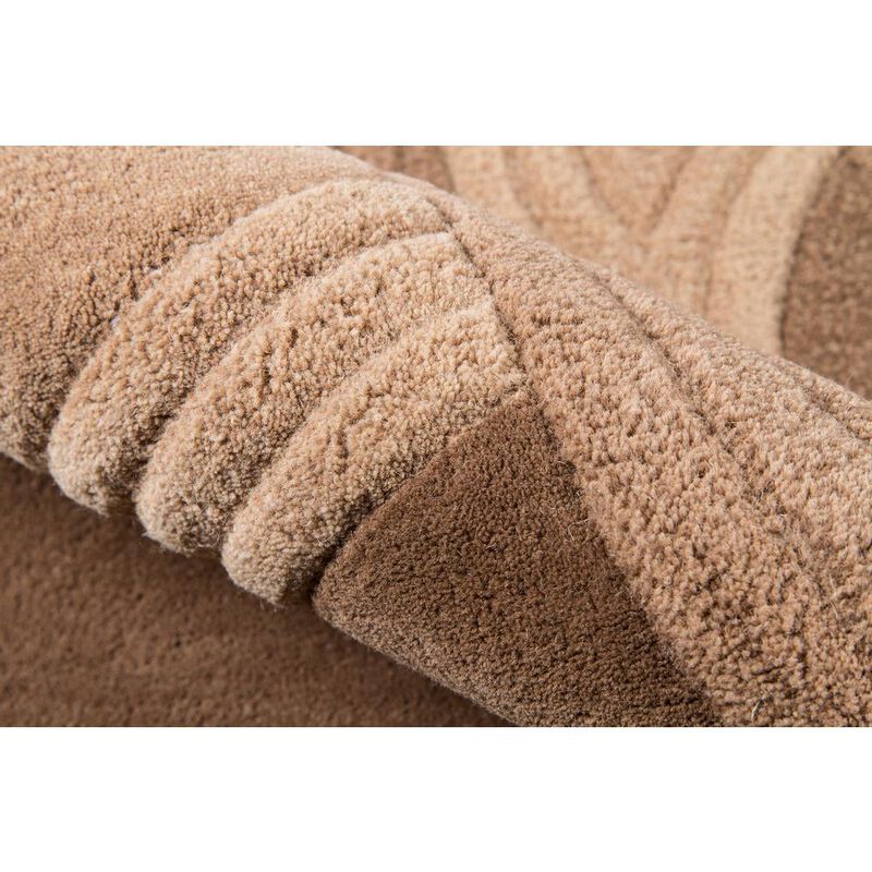 Momeni Transitional Rectangle Area Rug, Mocha, 8' X 10'