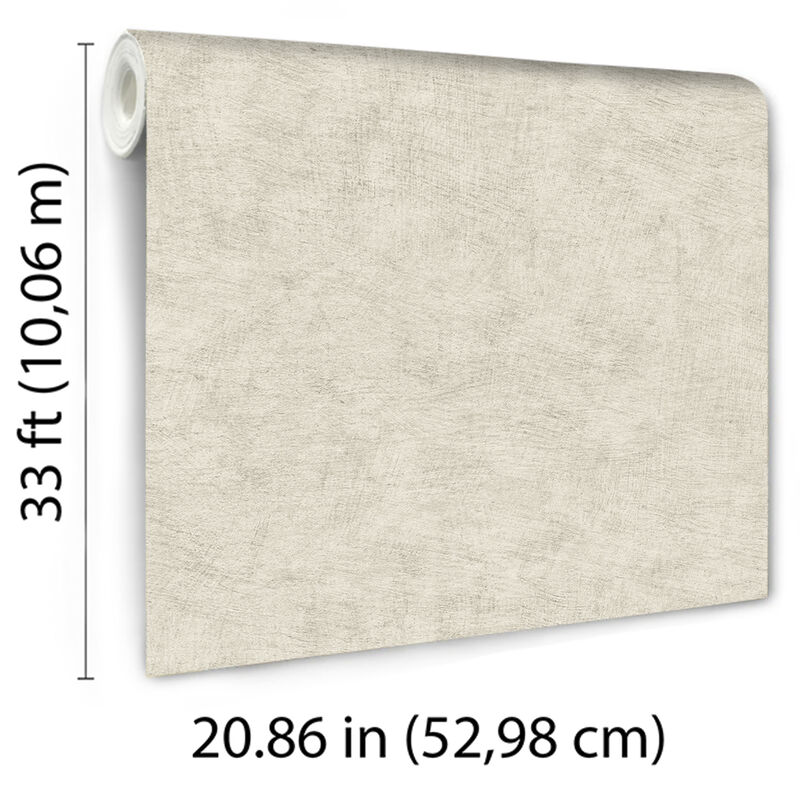 Pampas Plain Brushed Texture Wallpaper image number 1