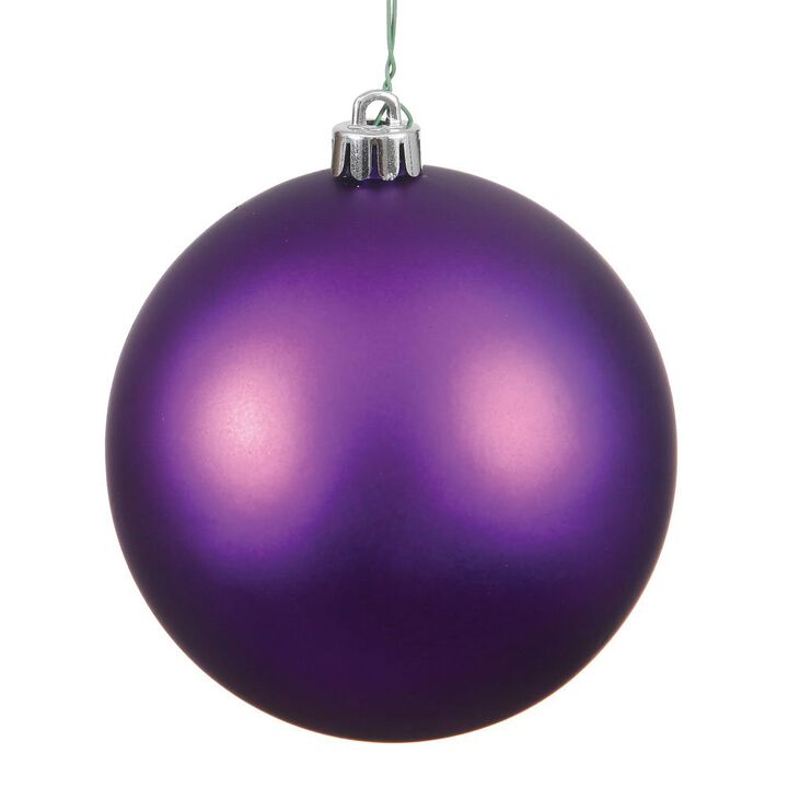 Vickerman Plum Matte Ball UV Drilled Cap -