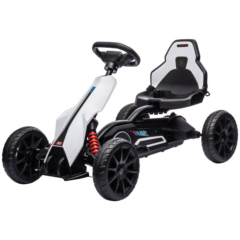 BreeBe 12V Electric Go Kart for Kids w/ Adjustable Speed image number 0
