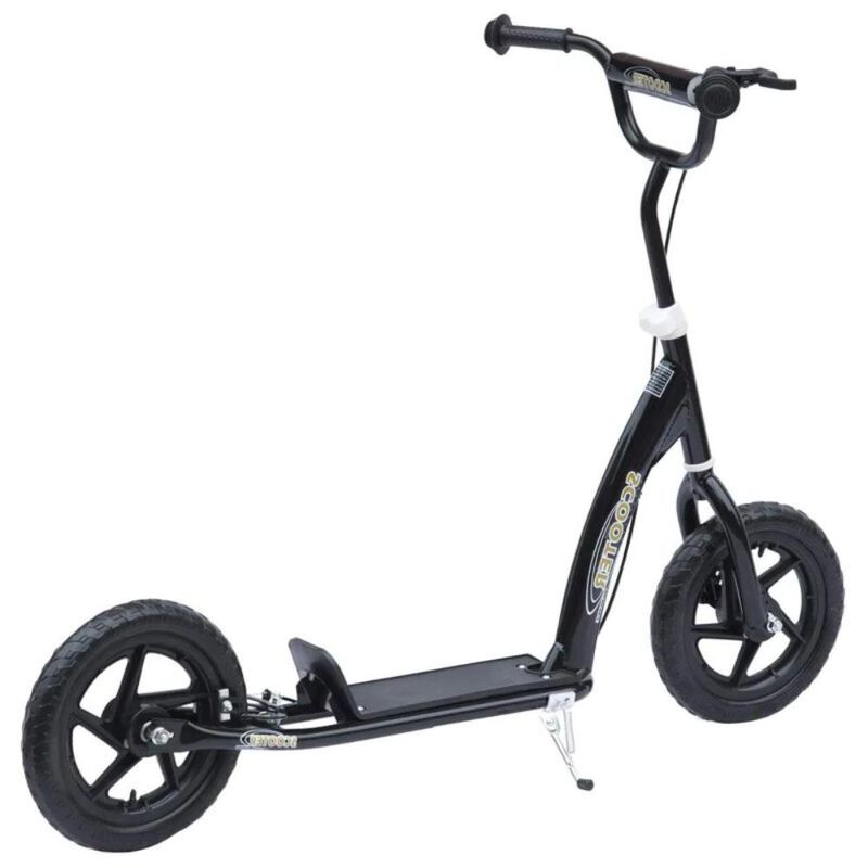 BreeBe Kick Scooter with Adjustable Height Handlebar, Non-slip Footplate, Big Wheels, Rear Brake image number 0