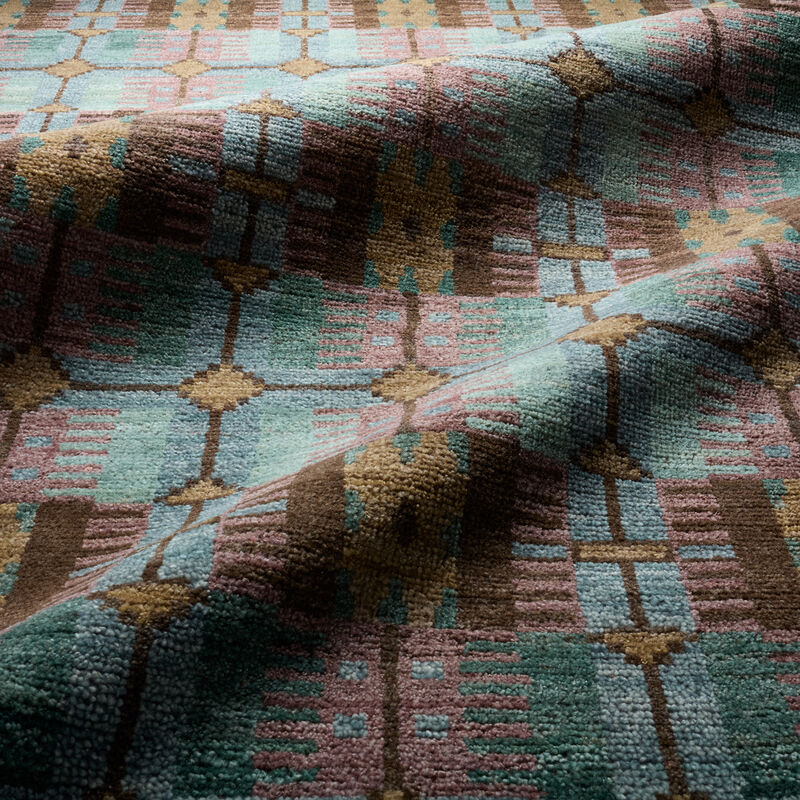 Hazan  Romy Sea Moss 3'X10' Runner Rug image number 3