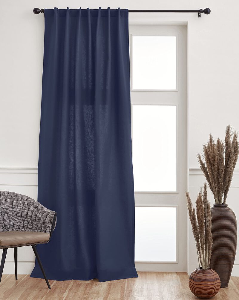 Solino Home Cotton Linen Curtain