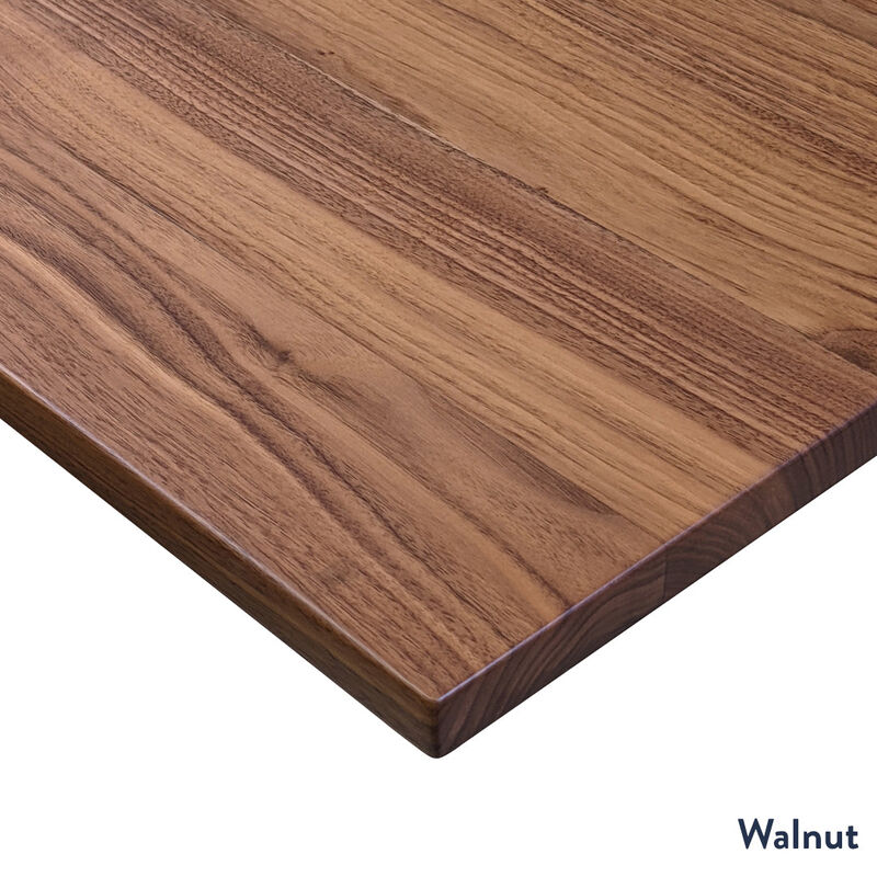 Desky Dual Hardwood Standing Desk With Drawer image number 2