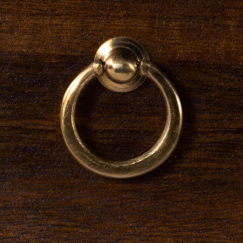 Butler Specialty Forster Campaign 3 Drawer Dresser, Dark Brown