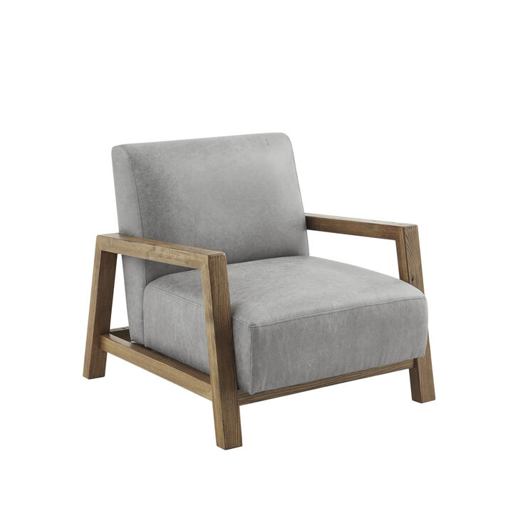 Gracie Mills Seth Contemporary Low Profile Accent Chair