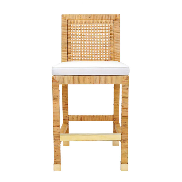 Amara Rattan Bar Stool