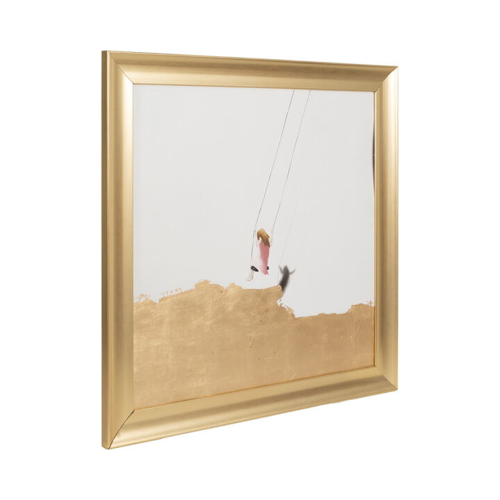 47x47 Hand Painted Swing Set