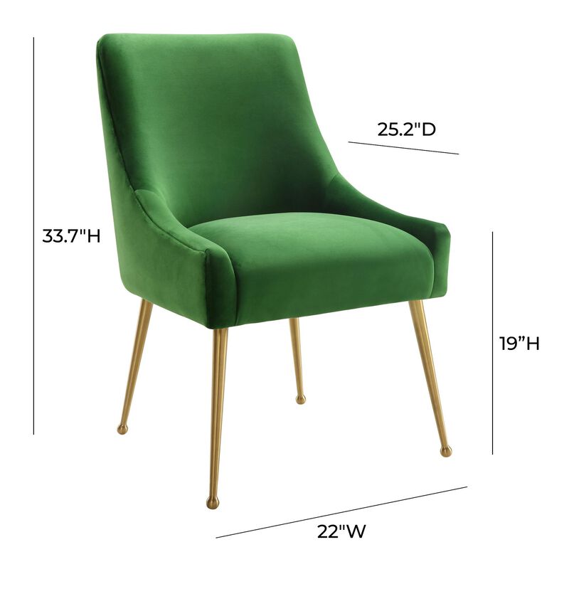 Beatrix Velvet Side Chair image number 6