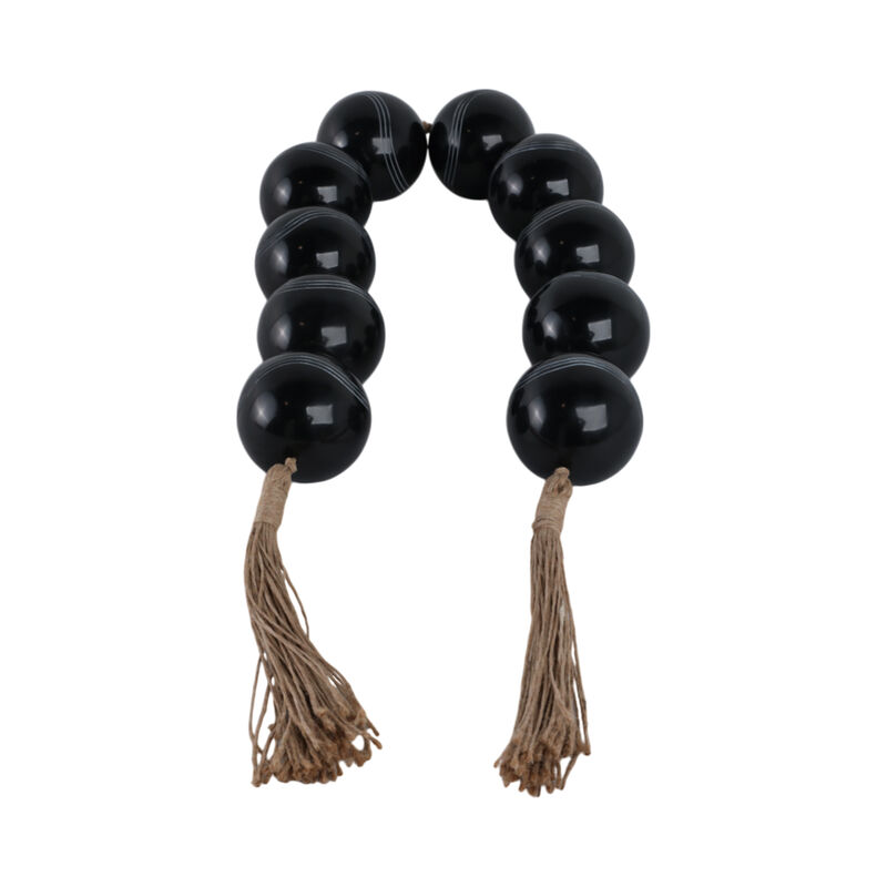 49x3" Carved Bead Garland image number 0
