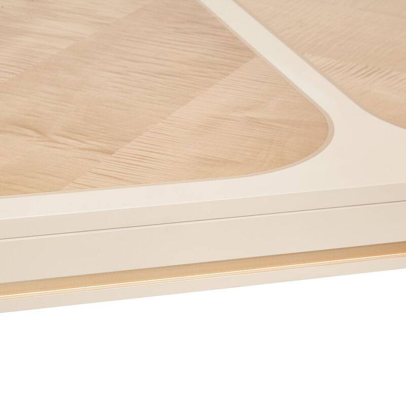 Michael Amini Malibu Crest Rectangular Dining Table - Blush