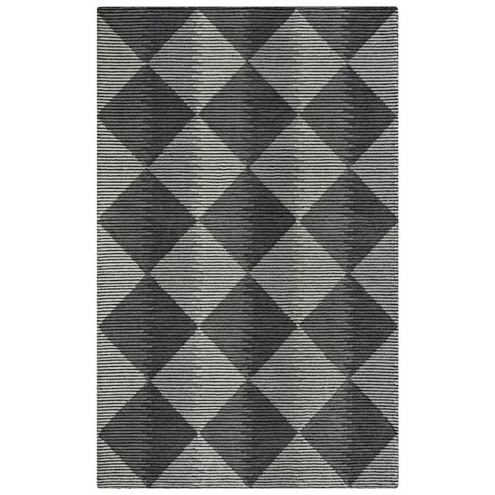 Addison Gray 5'X7'6" Tufted Internet Rug in Gray