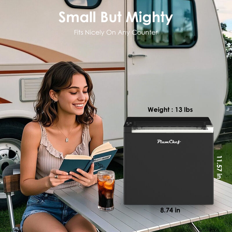Bullet Ice Maker Machine Countertop, 26 Lbs Daily Output, 1.6L Water Tank, Ultra-Quiet Portable Ice Maker image number 1