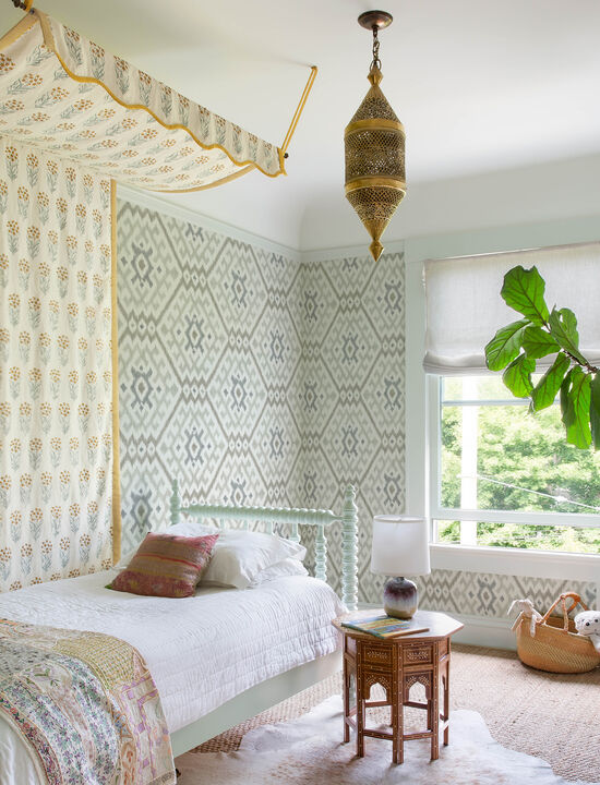 Solola Stone Ikat Wallpaper