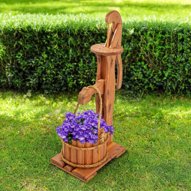 American Furniture Classics Small Pump Planter image number 2