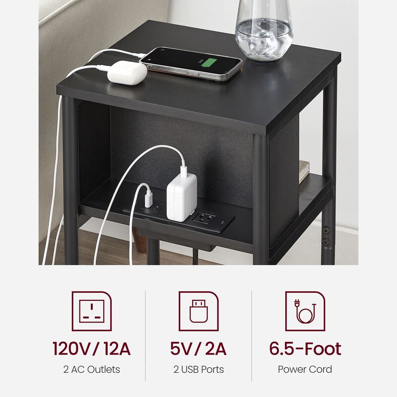Hivvago Plug-in Series Side Table