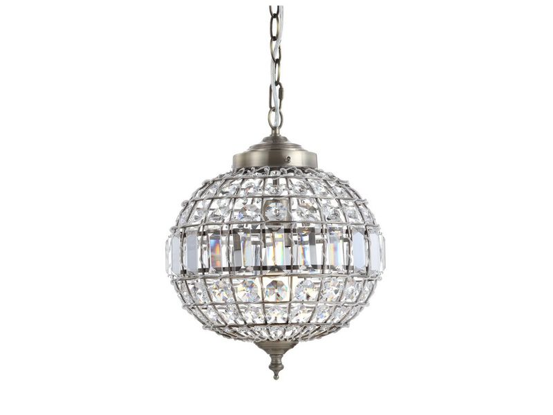 Georgina Crystal/Metal LED Pendant Pendant image number 0