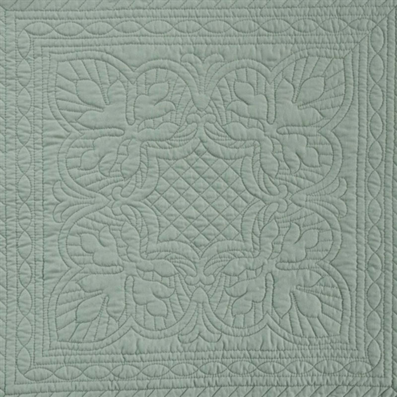 3-Piece Reversible Scalloped Edges Microfiber Quilt Set For Soft Bedding