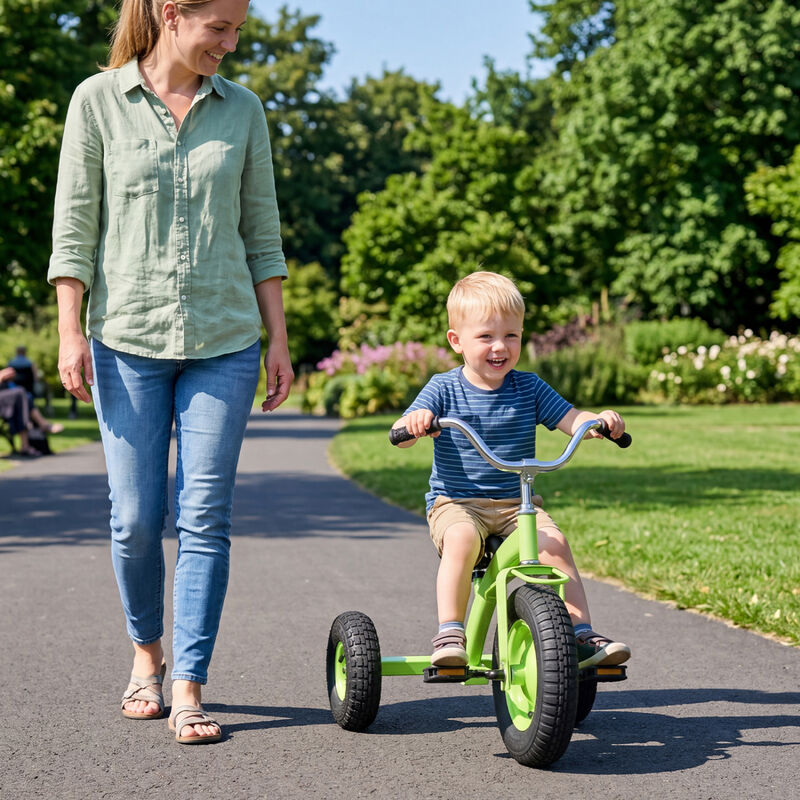 15-Inch Kids Bike with Carbon Steel Frame and Inflatable Rubber Tires image number 6