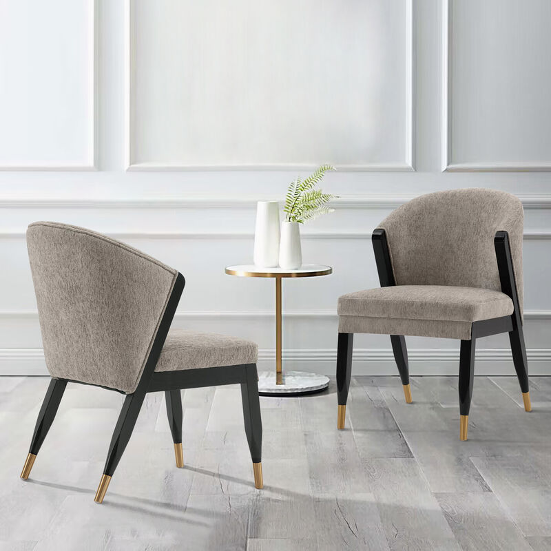 Ola Light Gray Dining Chairs (Set of 2)