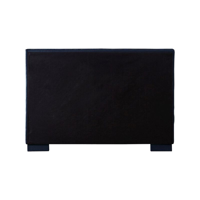 Meridian Furniture Paxton Navy Chenille Fabric King Bed