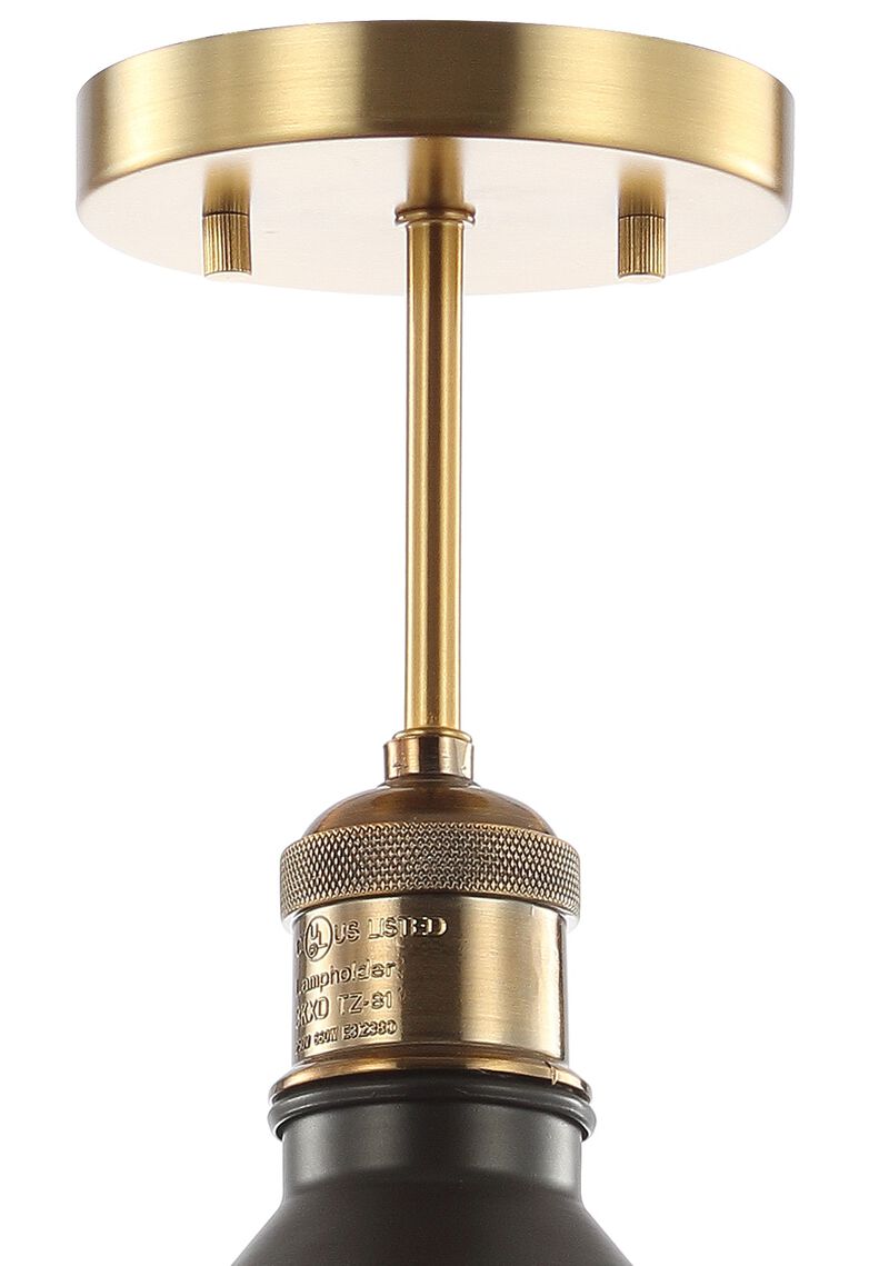 Nick Metal LED Semi Flush Mount