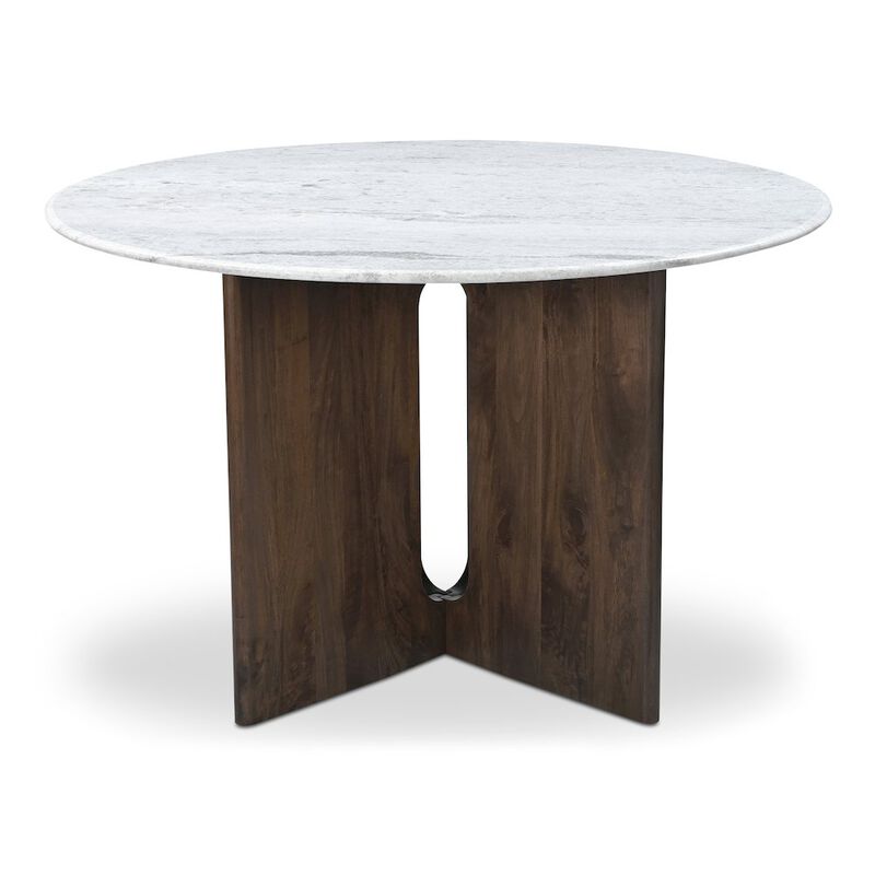 Moe's Home Collection Stanley Dining Table White Marble