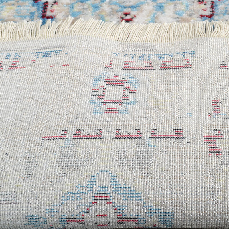 RUGSOTIC CARPETS MACHINE MADE POLYESTER AREA RUGS  - Rectangle Shape, Classic Oriental Traditional  Design, Low Pile Machine Made Area Rugs (M00063) image number 5