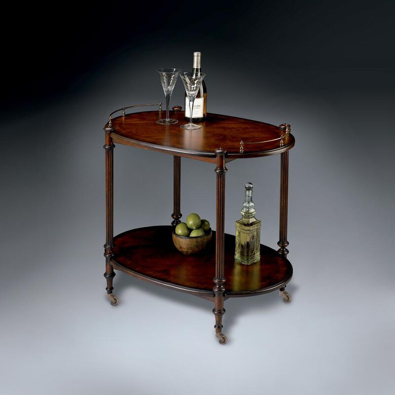 Butler Specialty Kathleen 2 Tier Bar Cart image number 2