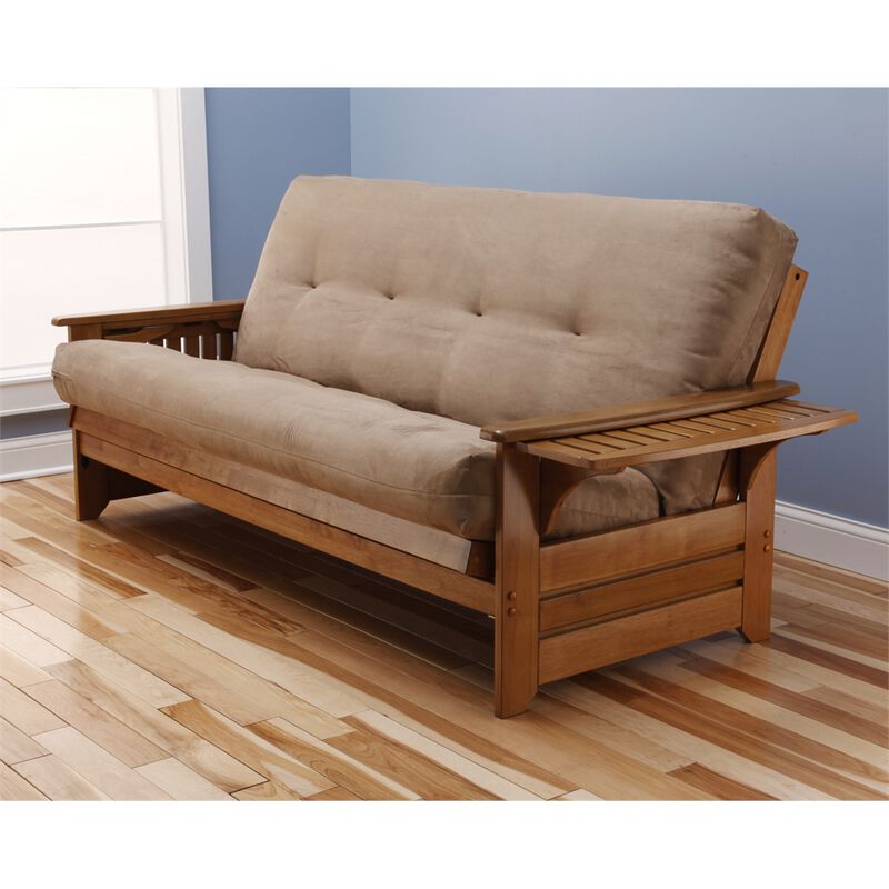 Phoenix Frame-Barbados Finish-Suede Peat Mattress image number 1
