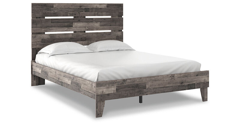 Queen Panel Platform Bed