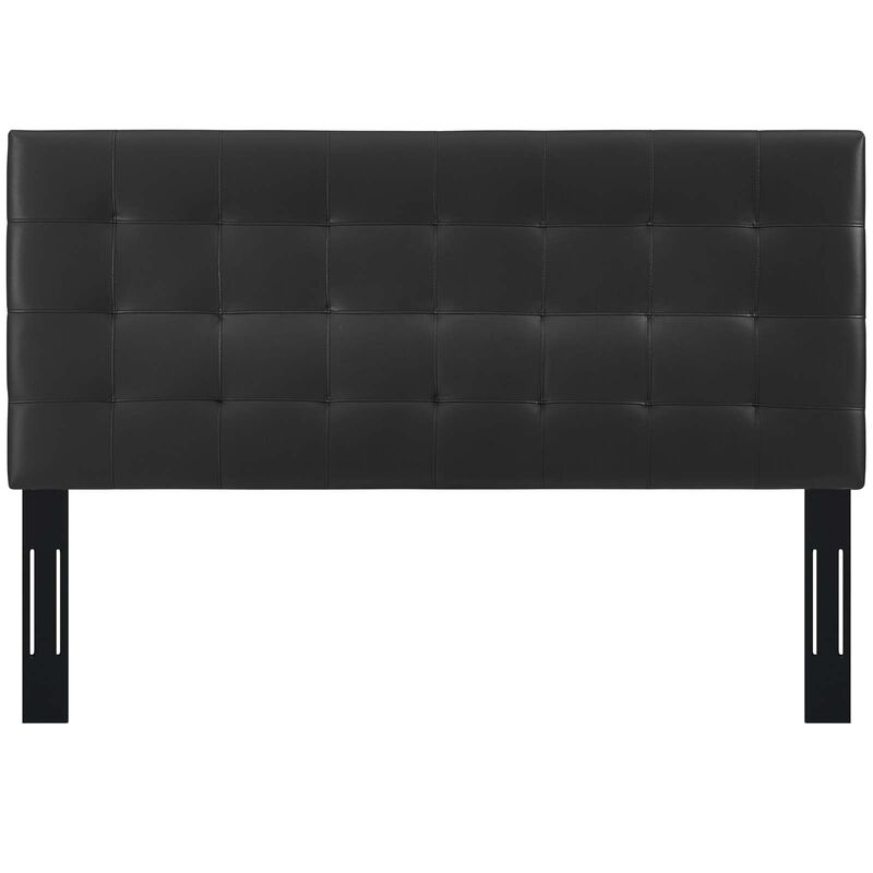 Modway - Paisley Tufted King and California King Upholstered Faux Leather Headboard image number 2