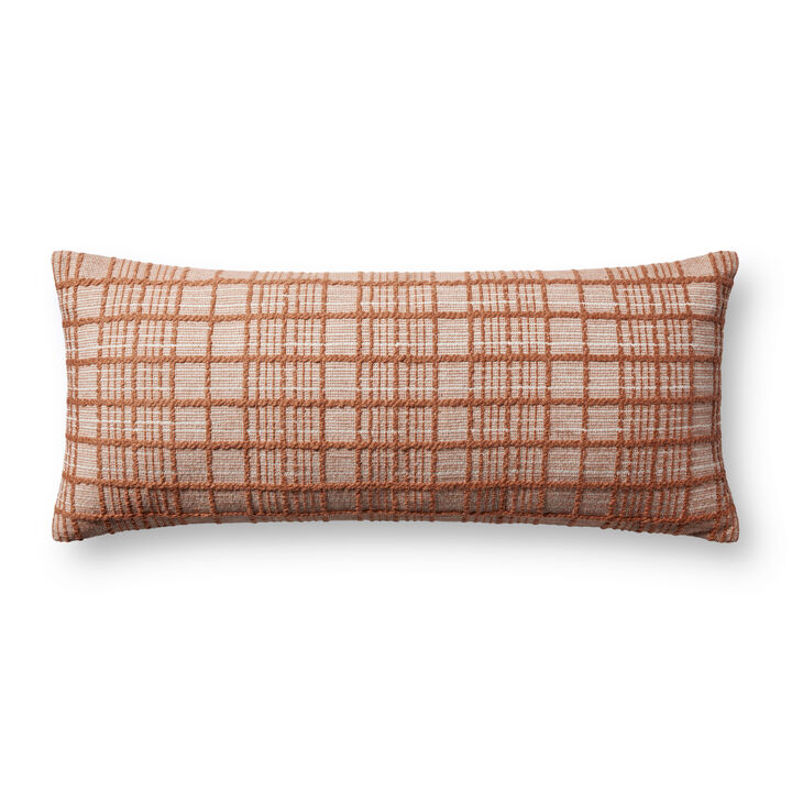 Liv PMH0064 Rust 13''x35'' Down Pillow by Magnolia Home by Joanna Gaines x Loloi