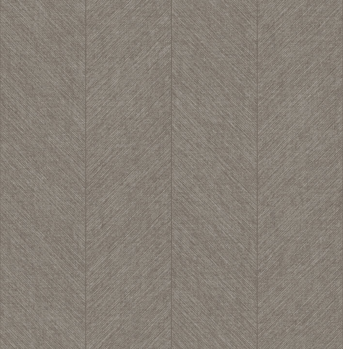 Kallam Chocolate Chevron Wallpaper