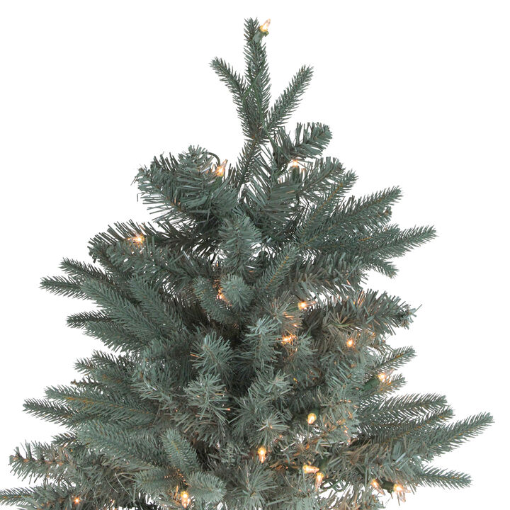 10' Pre-Lit Slim Washington Fraser Fir Artificial Christmas Tree - Clear Lights